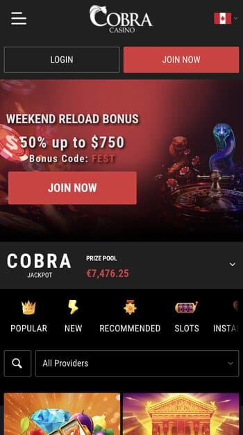 cobra casino