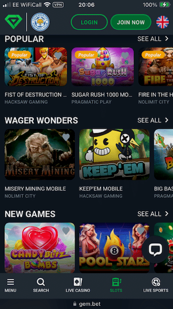 gembet casino in Malaysia on mobile - Techopedia