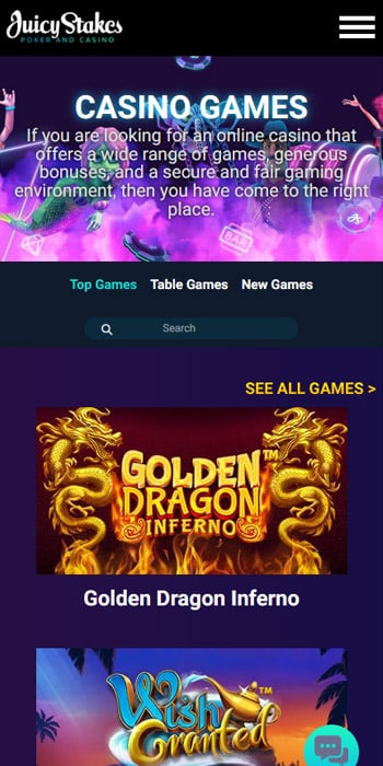 Juicy Stakes Casino Games