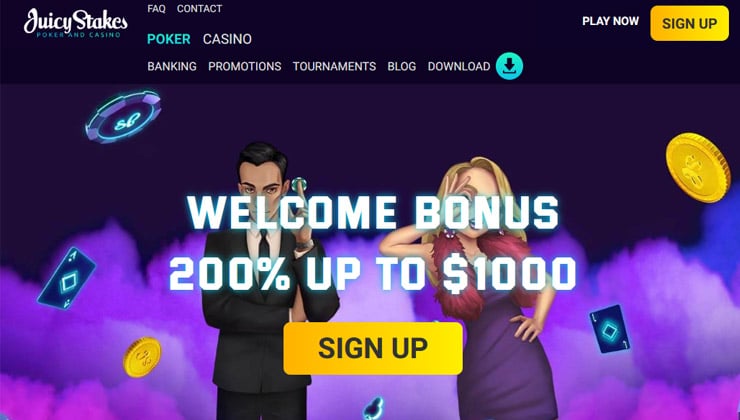 Juicy Stakes Desktop Site