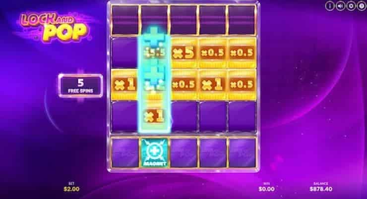 lock and pop free spins