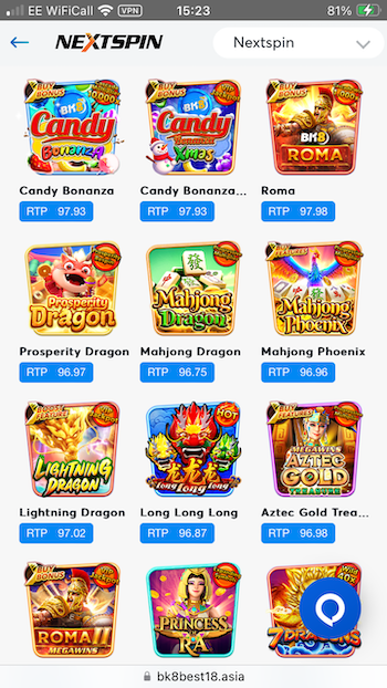 Start playing a Malaysia online slot game