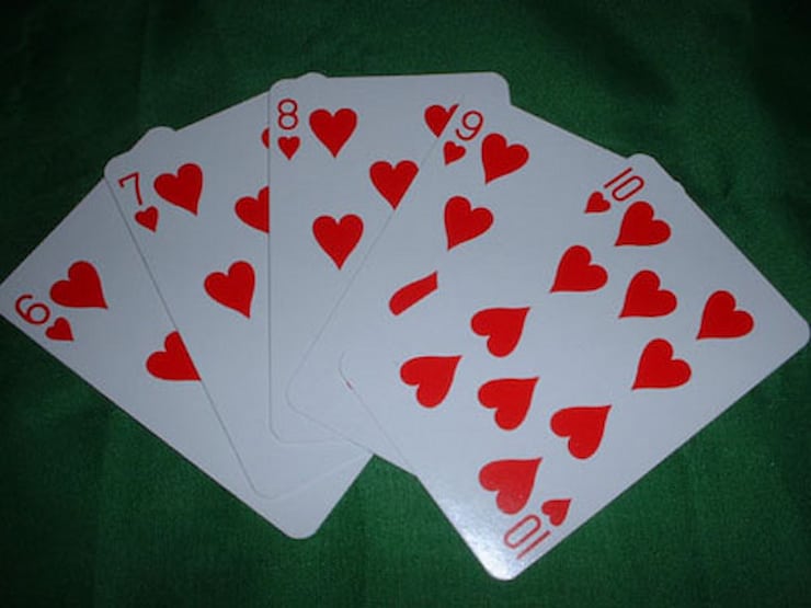 Poker hands - Straight Flush