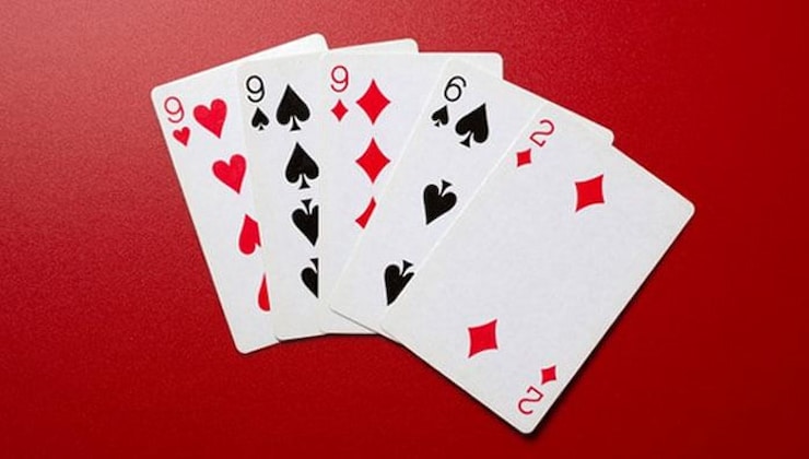 Poker hands - Three of a Kind
