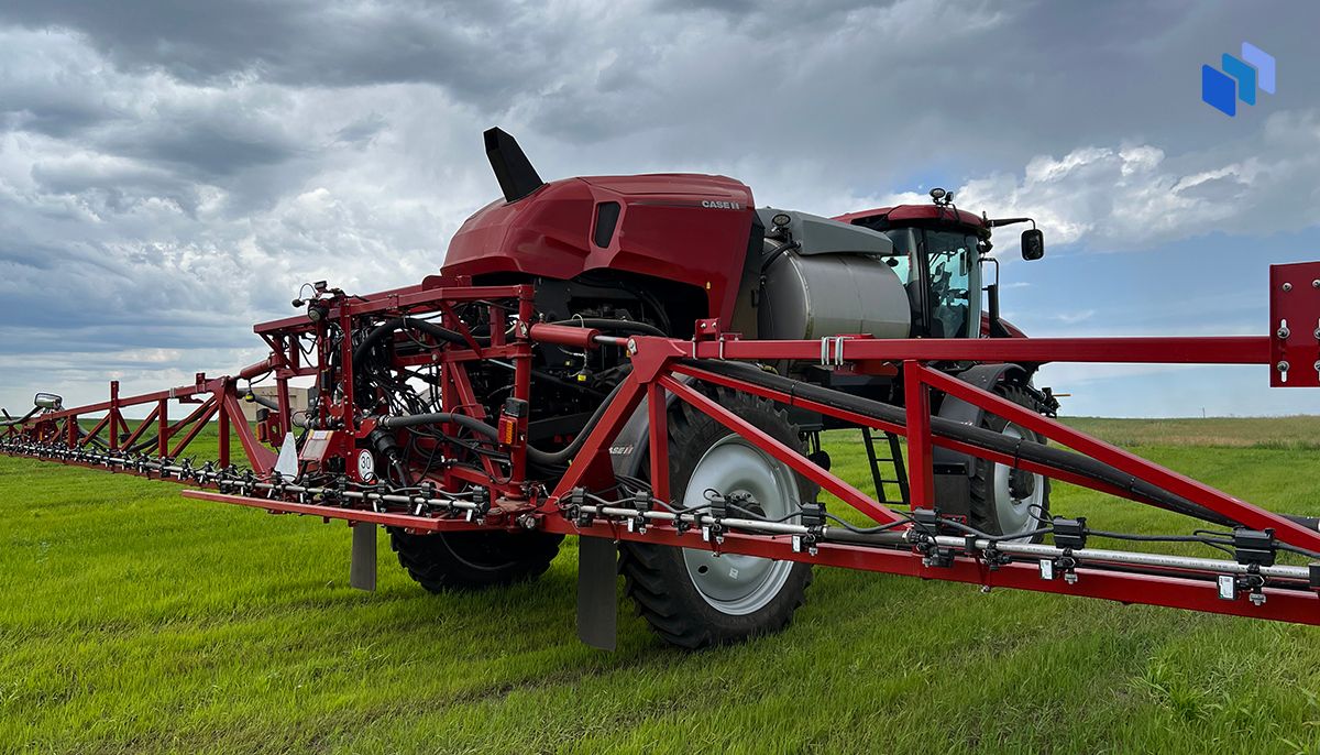 CNH autonomous crop sprayer