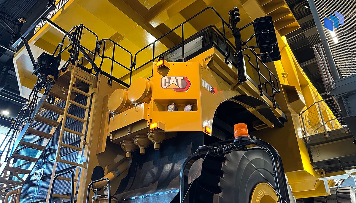 Caterpillar Cat 797F autonomous mining truck