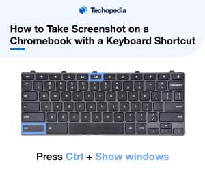 Screenshot on a Chromebook with a Keyboard Shortcut