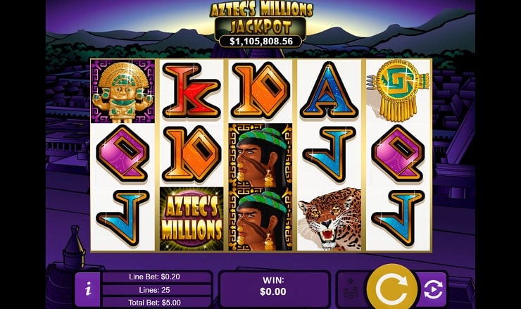 Aztec's Millions Progressive Jackpot Slots that Pay Real Money