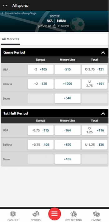 Pick Soccer Game you Want to Bet On