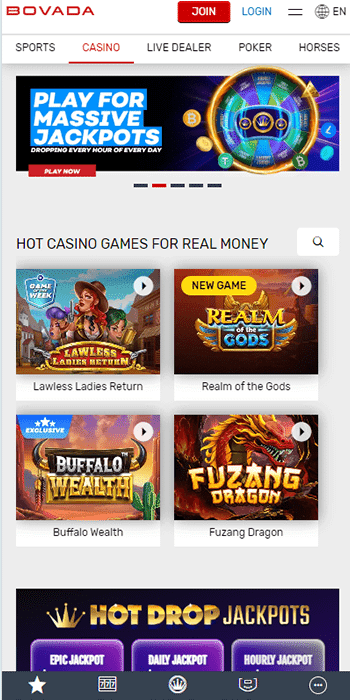Bovada Trusted Online Casino
