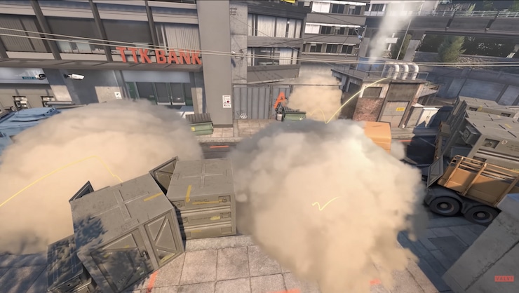 CS2 Dynamic Smoke Grenades