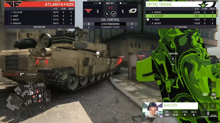 Call of Duty Betting Control Mode