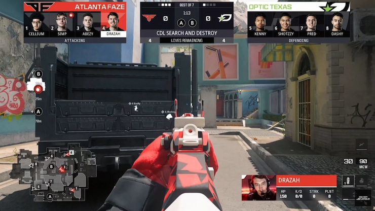 Call of Duty Betting Search and Destroy Mode
