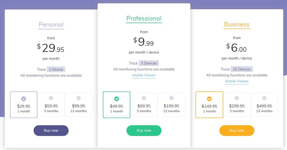 <b>Choose a Subscription Plan</b>