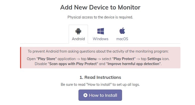 <b>Pick the Device You Want to Monitor</b>