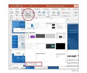 How to Take a Screenshot on Windows Microsoft PowerPoint 