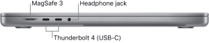 MacBook Pro 14" Ports (2)