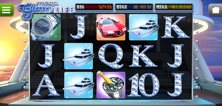 Mega Glam Life Progressive Slots for Real Money