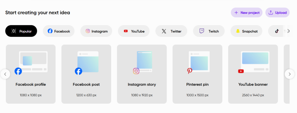 Picsart Review Design Templates