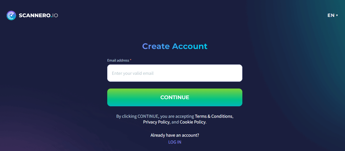 <strong>Set up an account</strong>