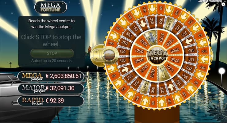 Mega Fortune slot jackpot feature - Techopedia