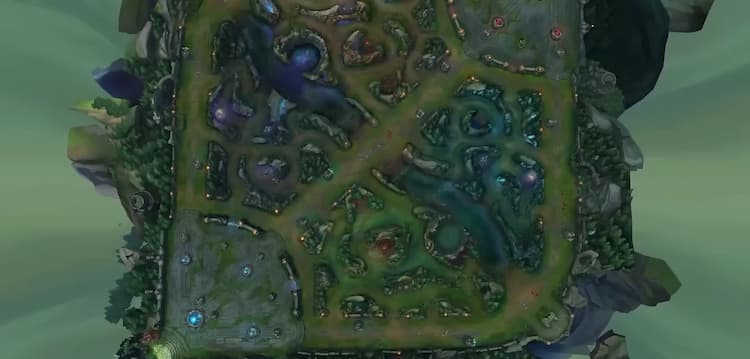 League of Legends esports betting map