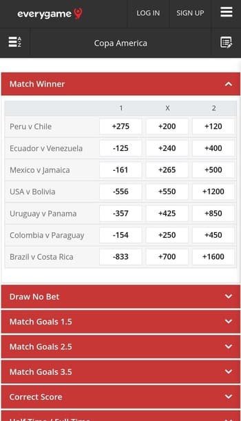 everygame soccer betting sites