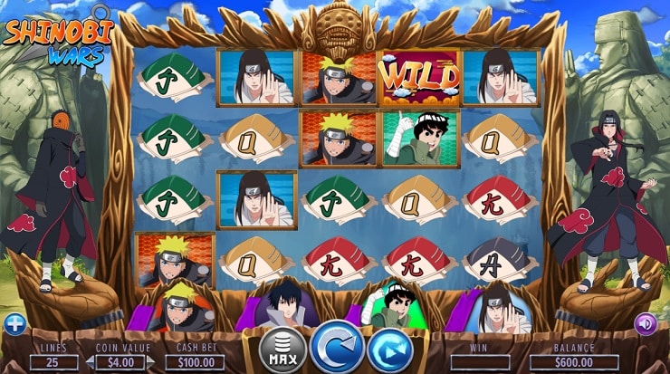Shinobi Wars Slots that Pay Real Money