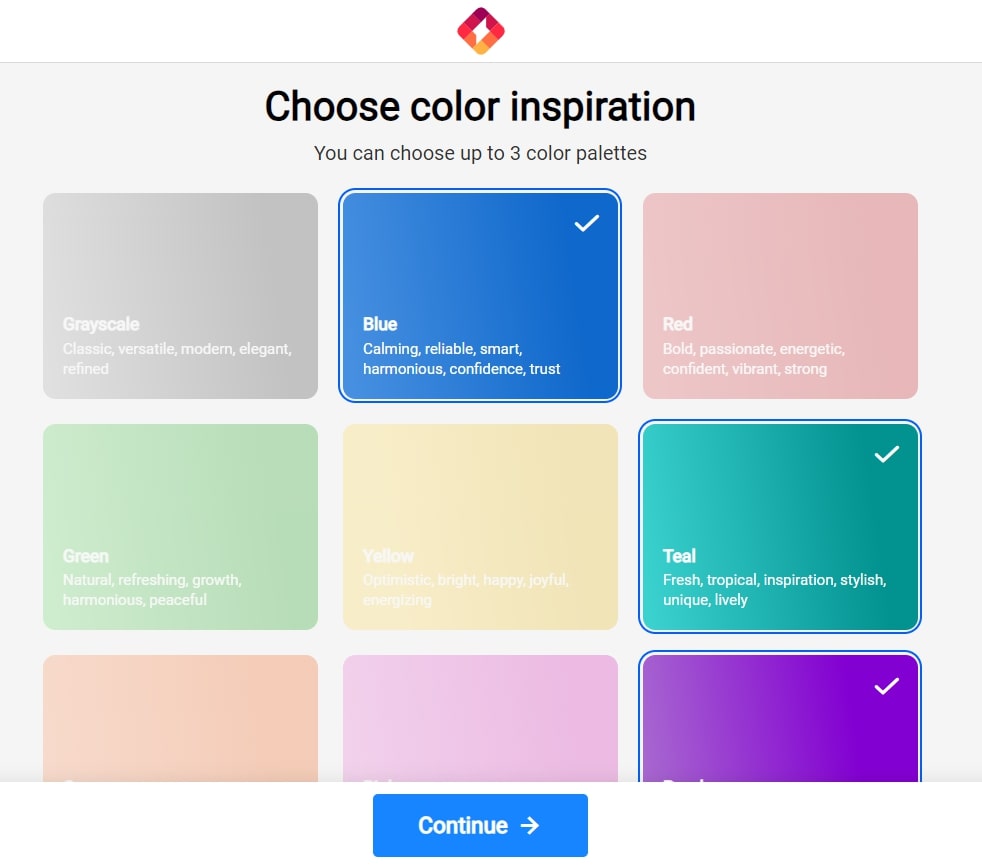 <strong>Choose Color Inspiration</strong>
