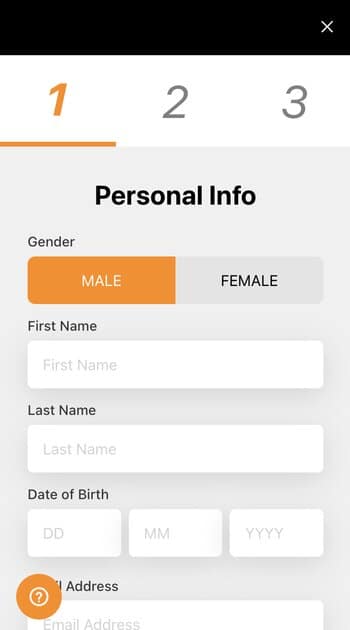 2. Create an Account