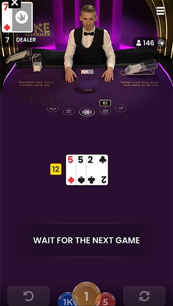 Live Blackjack