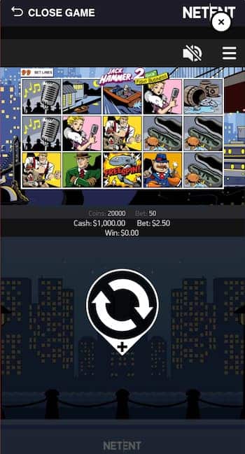 Open the slot and wait for it to load