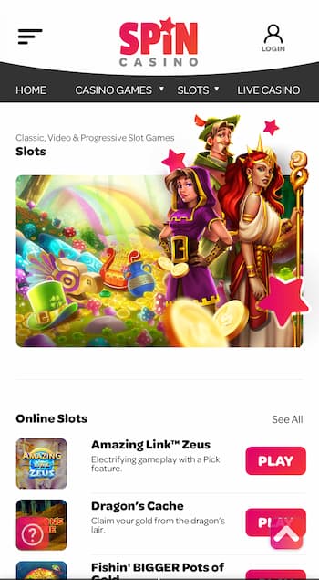 Spin Casino - Top slots site in Canada - Techopedia