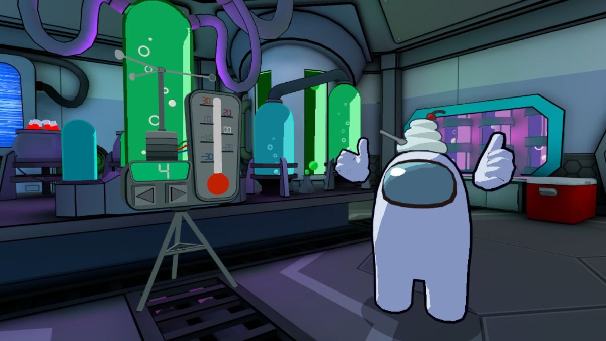 Among Us VR translates the isometric experience into 3D first-person