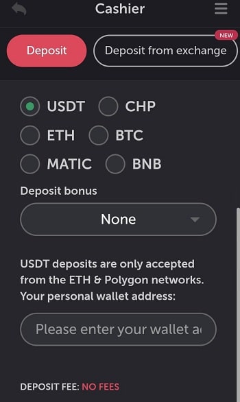 Make a Deposit
