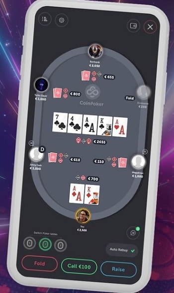 Play Poker with Crypto