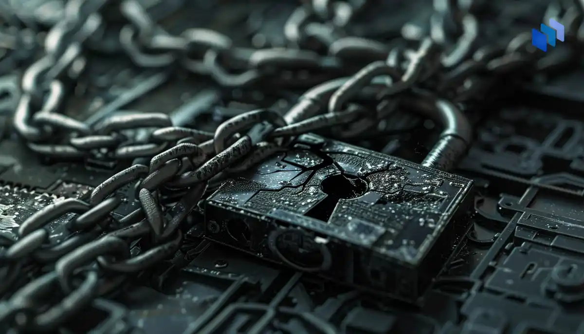 Cracked padlocks