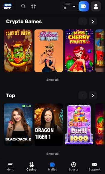 Play Games & Make Bets