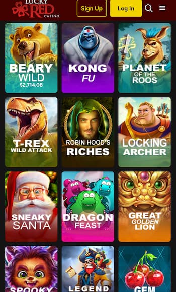 Lucky Red Casino games
