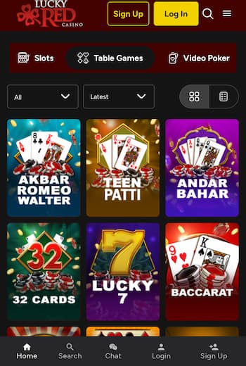 Lucky Red Casino mobile