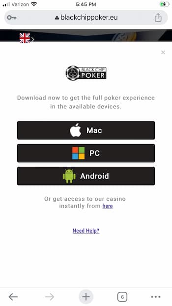 Get the App or Software
