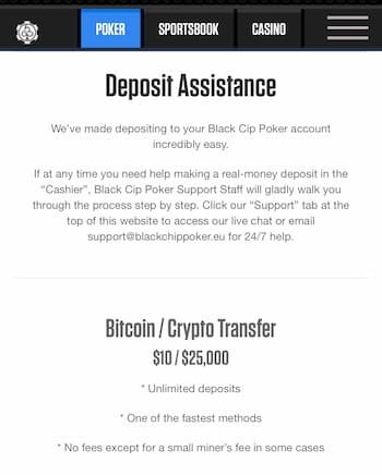 Make a Deposit
