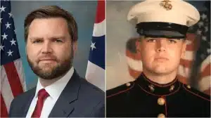 JD Vance served four years as a combat correspondent in the marines