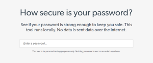LastPass Password Tester