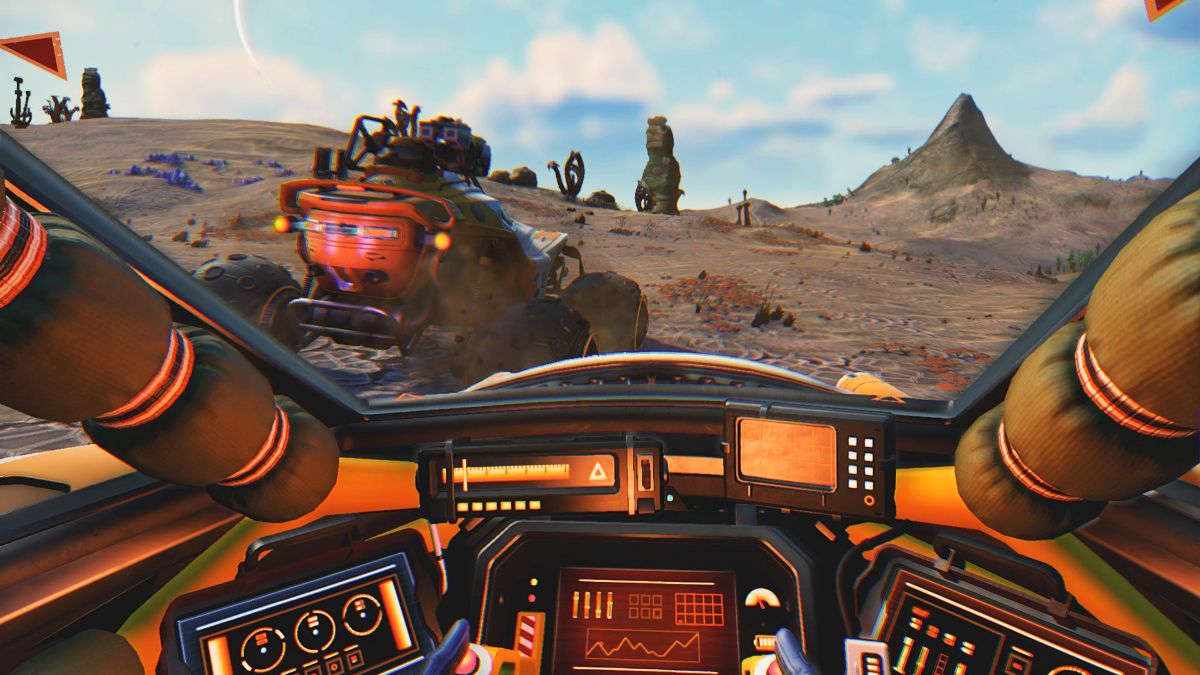 Fly across the galaxy in No Man's Sky's VR mode