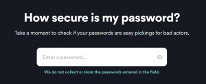 NordPass password security checker