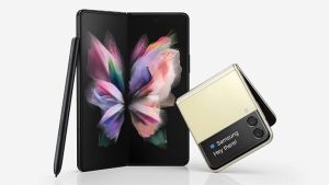 Samsung Galaxy Z Fold3 and Z Flip3 2021.