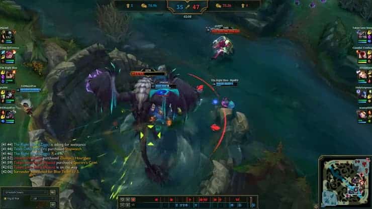 Live esports betting - League of Legends