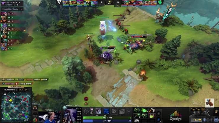 Esports live betting - Dota 2