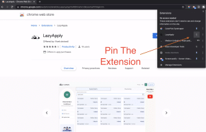 You can add LazyApply extension in Chrome